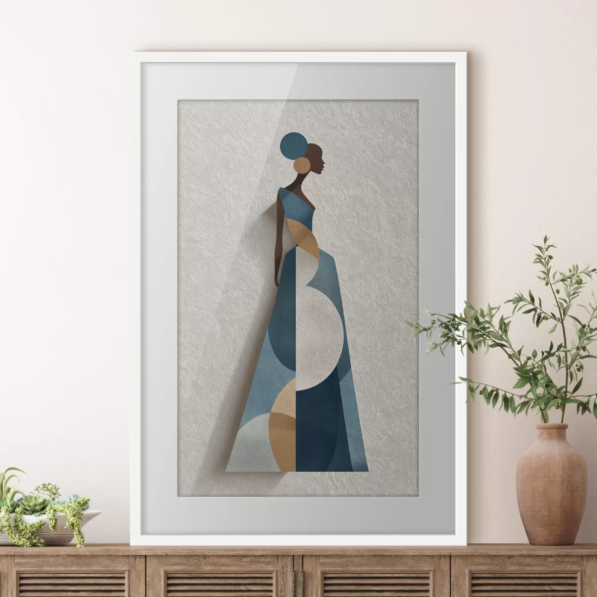 Poster La geometria dell'eleganza f50118