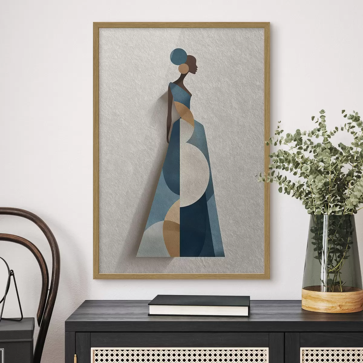 Poster La geometria dell'eleganza f50118