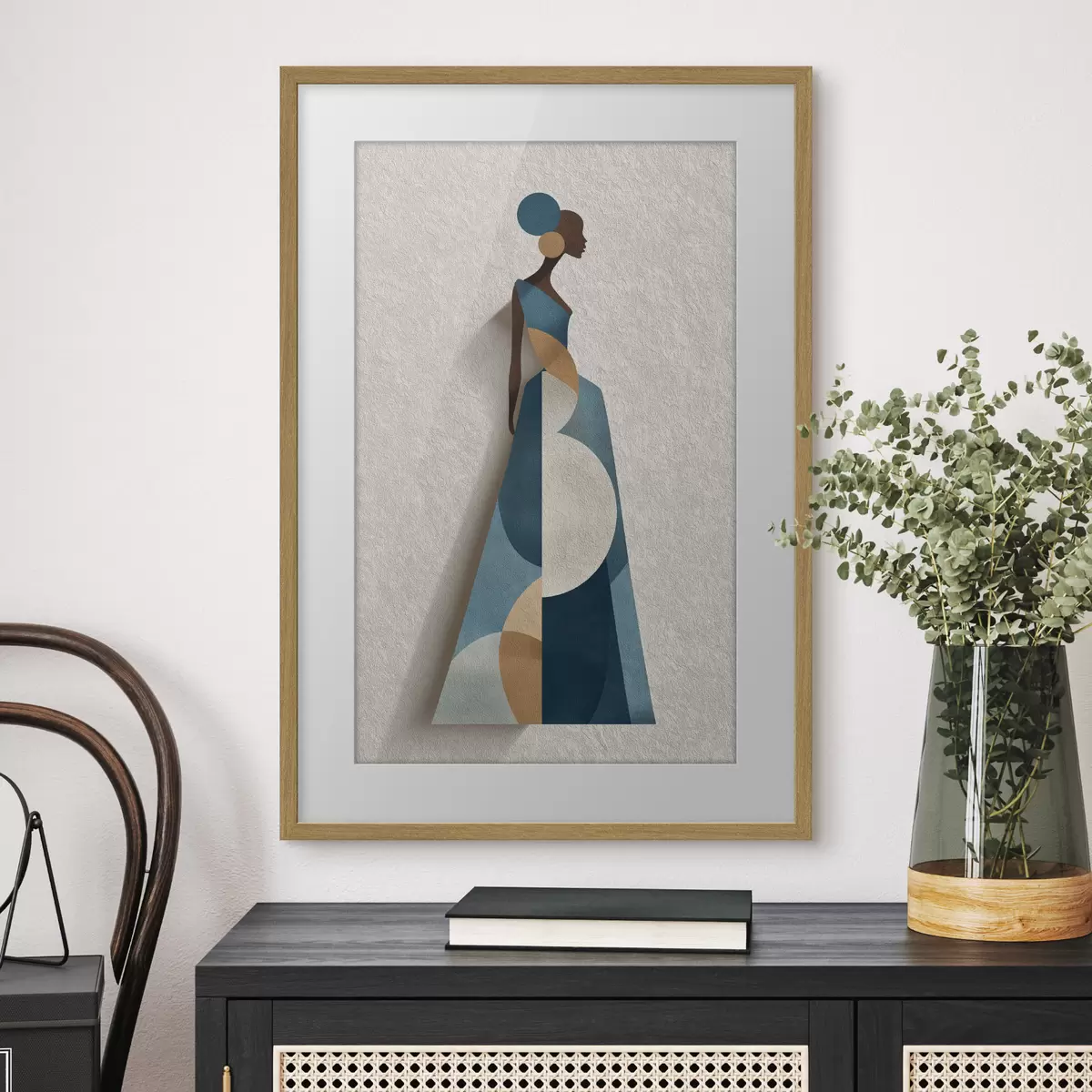 Poster La geometria dell'eleganza f50118