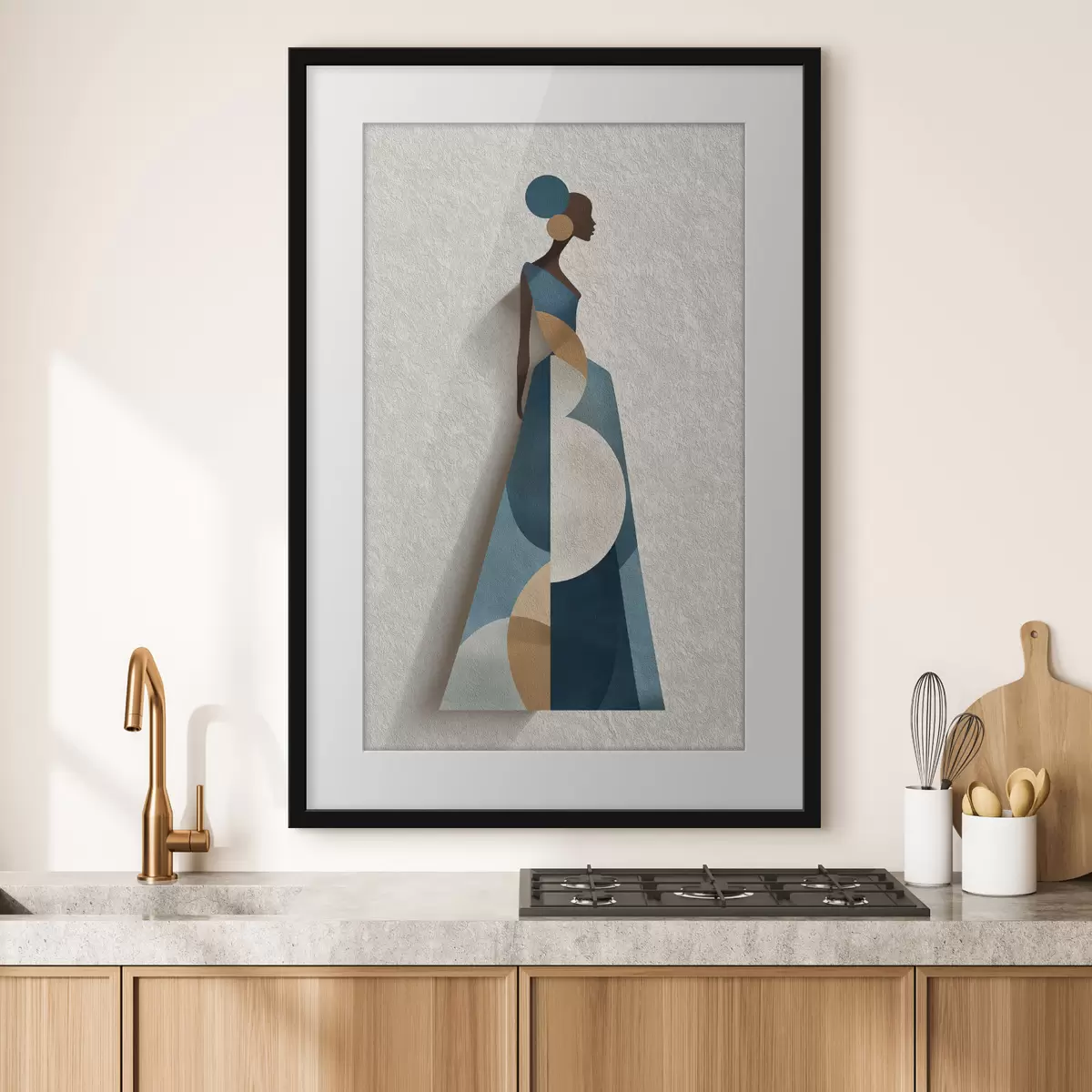 Poster La geometria dell'eleganza f50118