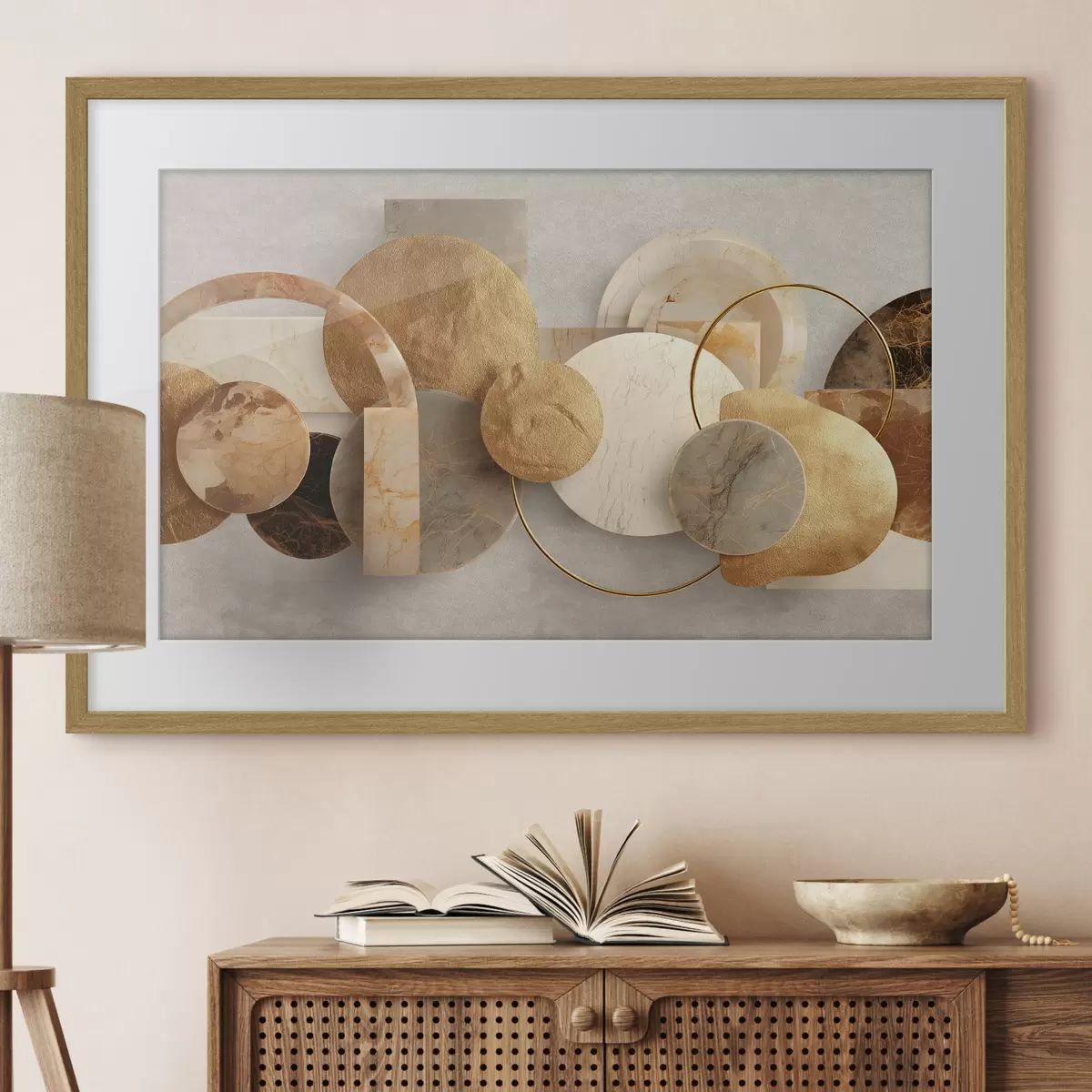 Poster Armonia di marmo f50124