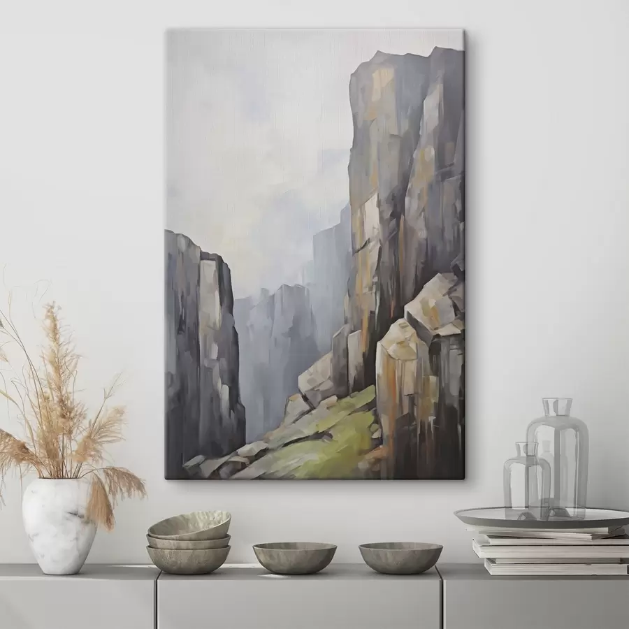 carta da parati Rocce, imitazione della pittura nr. s50134