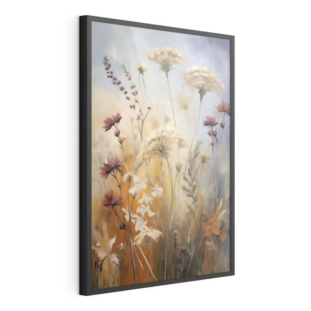 Poster Fiori di campo ambrati f50144