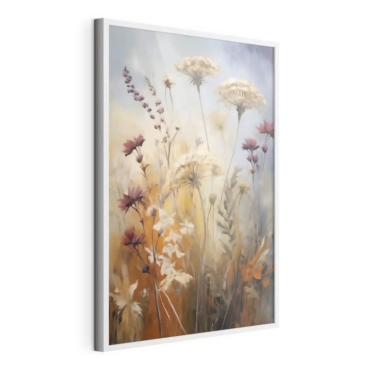 Poster Fiori di campo ambrati f50144