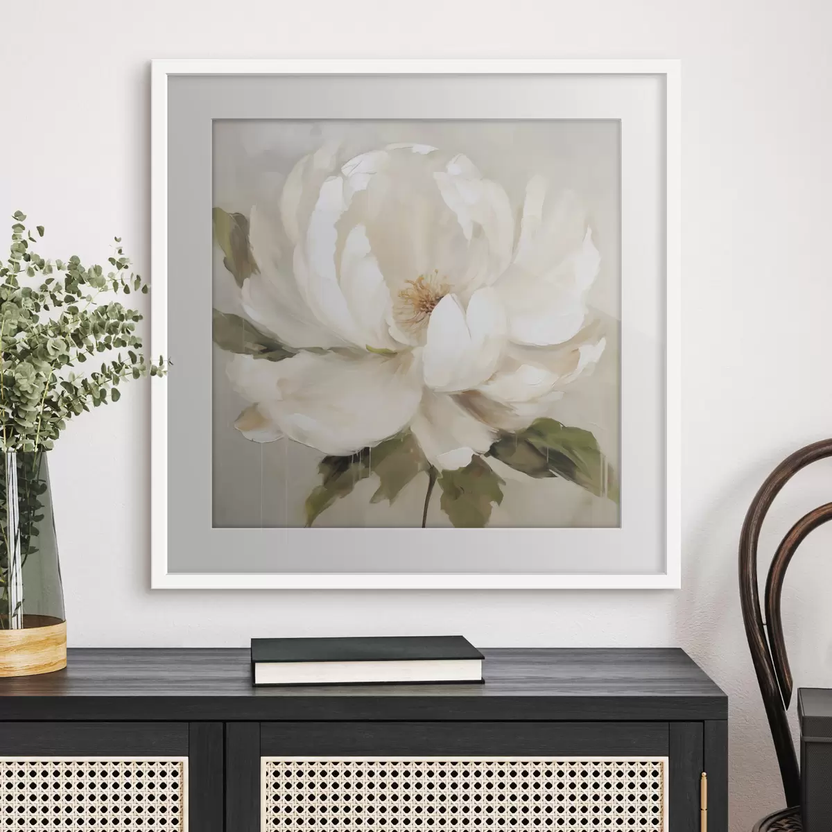 Poster Peonie e carezza f50146