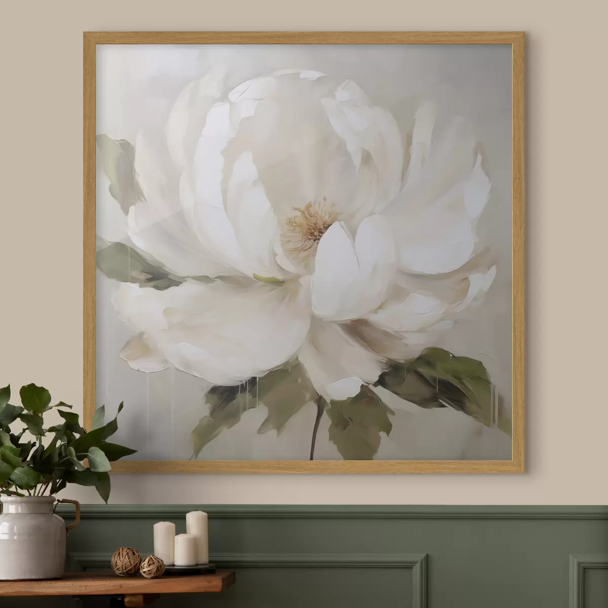 Poster Peonie e carezza f50146