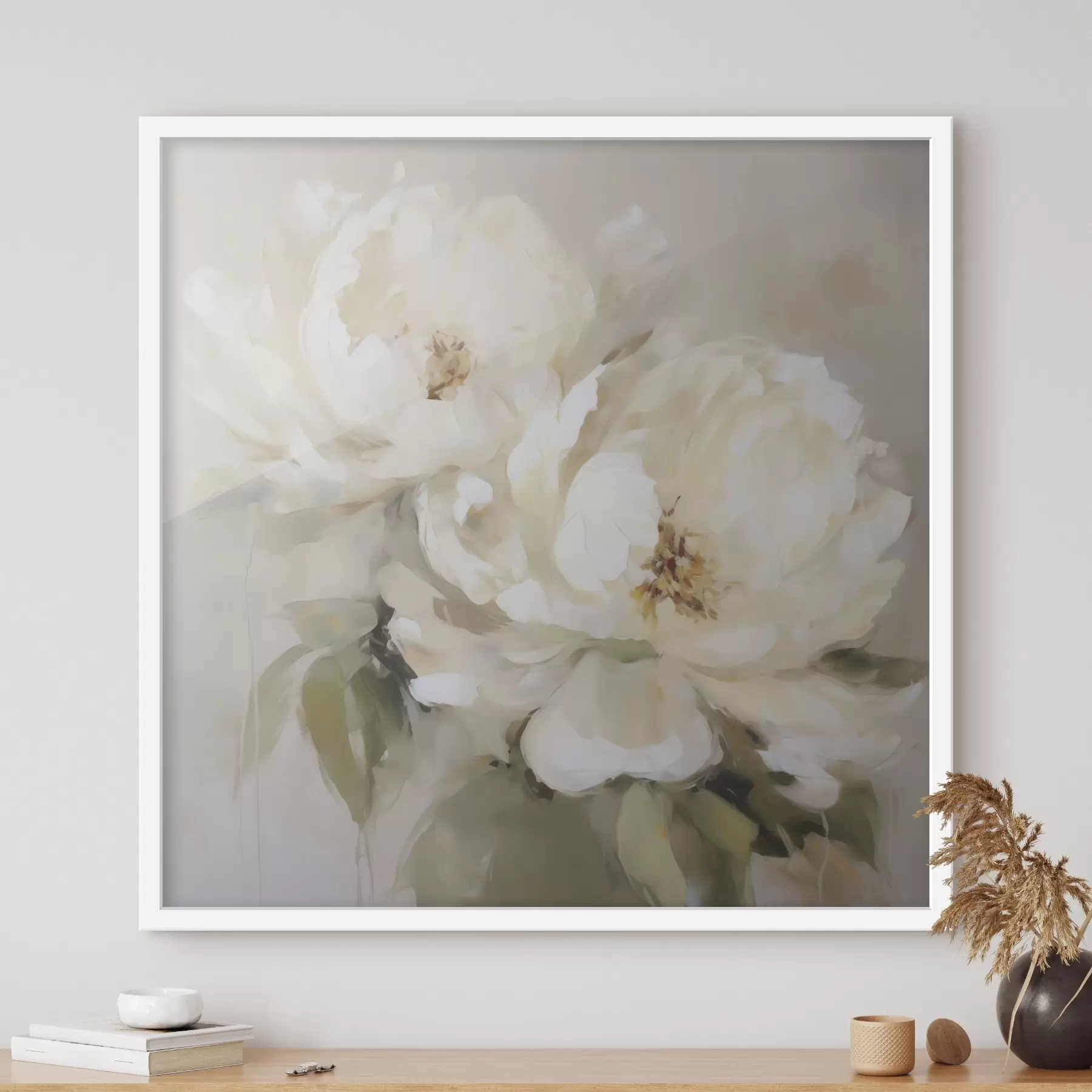 carta da parati Peonie, dipinto in stile imitazione nr. f50147