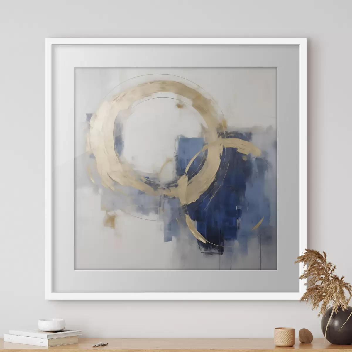 Poster Composizione astratta, imitazione della pittura f50148