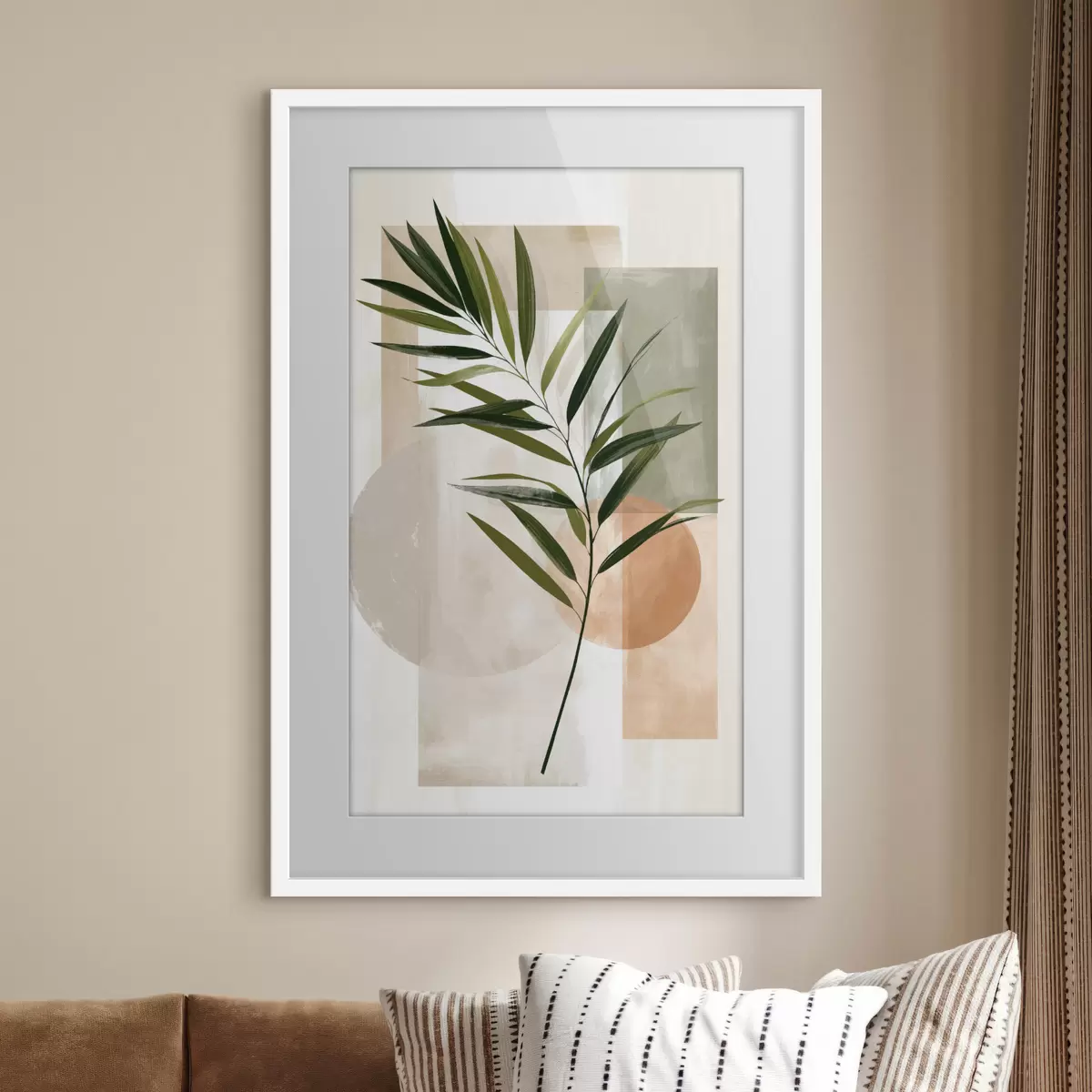 Poster Astrazione geometrica botanica f50090
