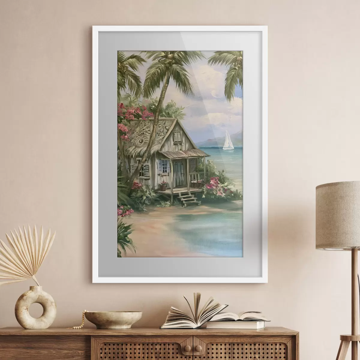 Poster Mare e bagliore f49936