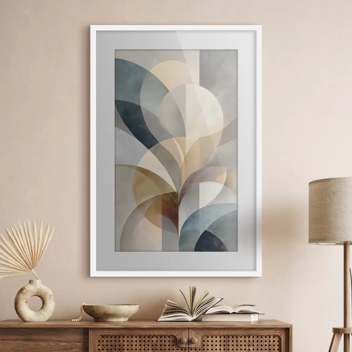 Poster Stilizzazione astratta delle piante f49942