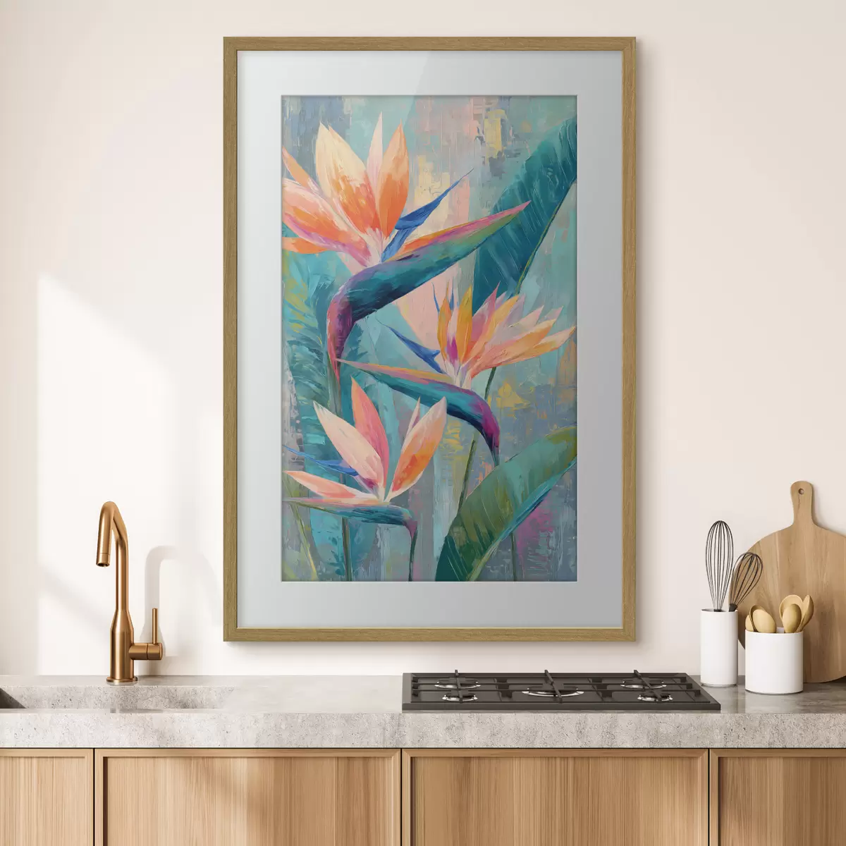 Poster Bagliore e contrasto f50150