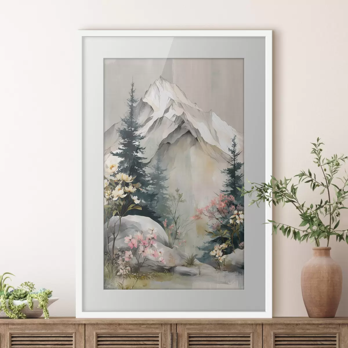 Poster Bosco e colori f50152