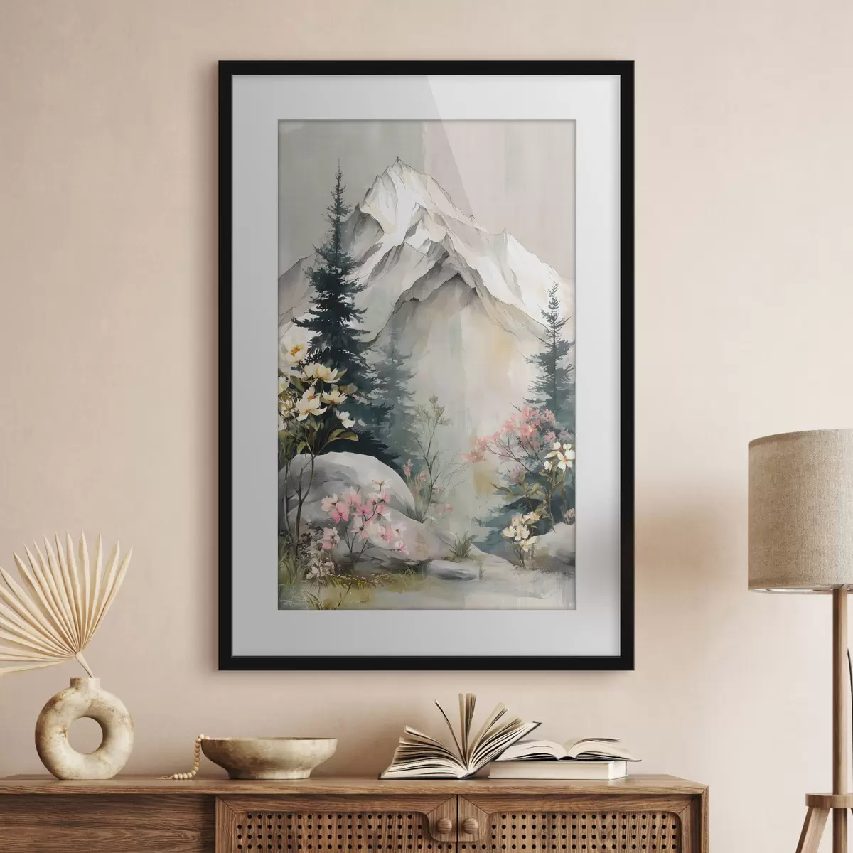 Poster Bosco e colori f50152
