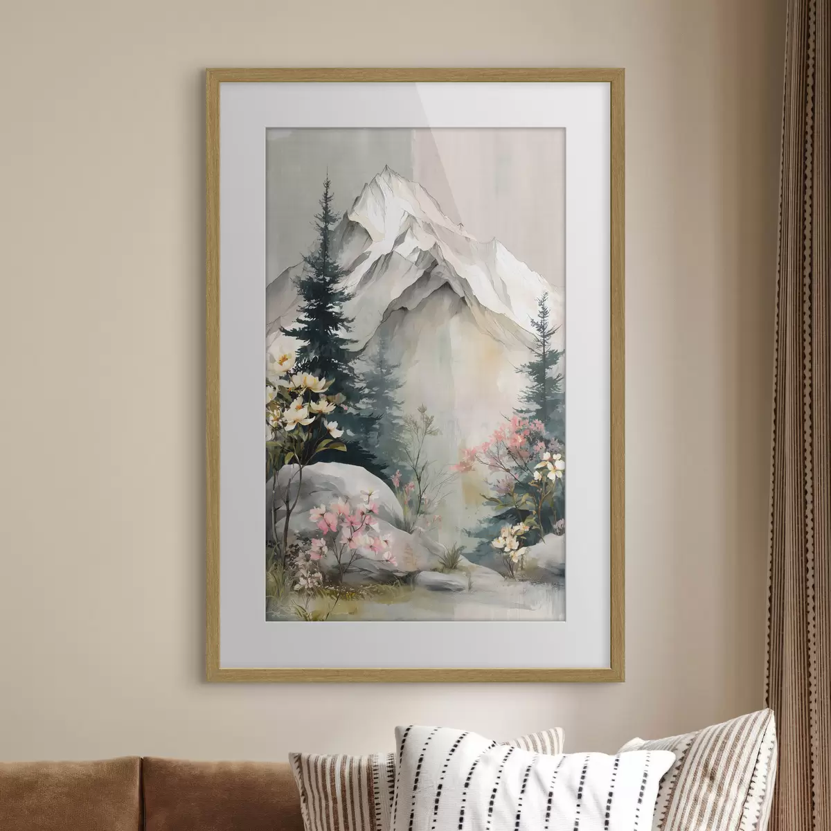 Poster Bosco e colori f50152