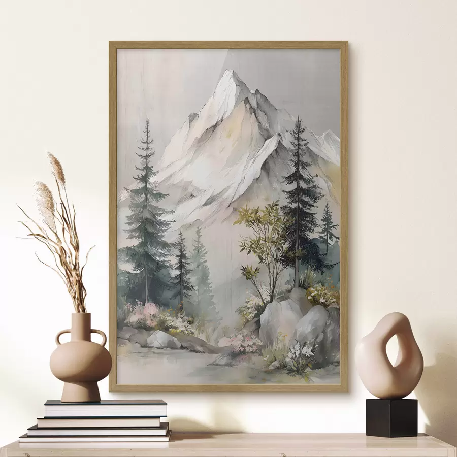 carta da parati Bosco e vita nr. f50153