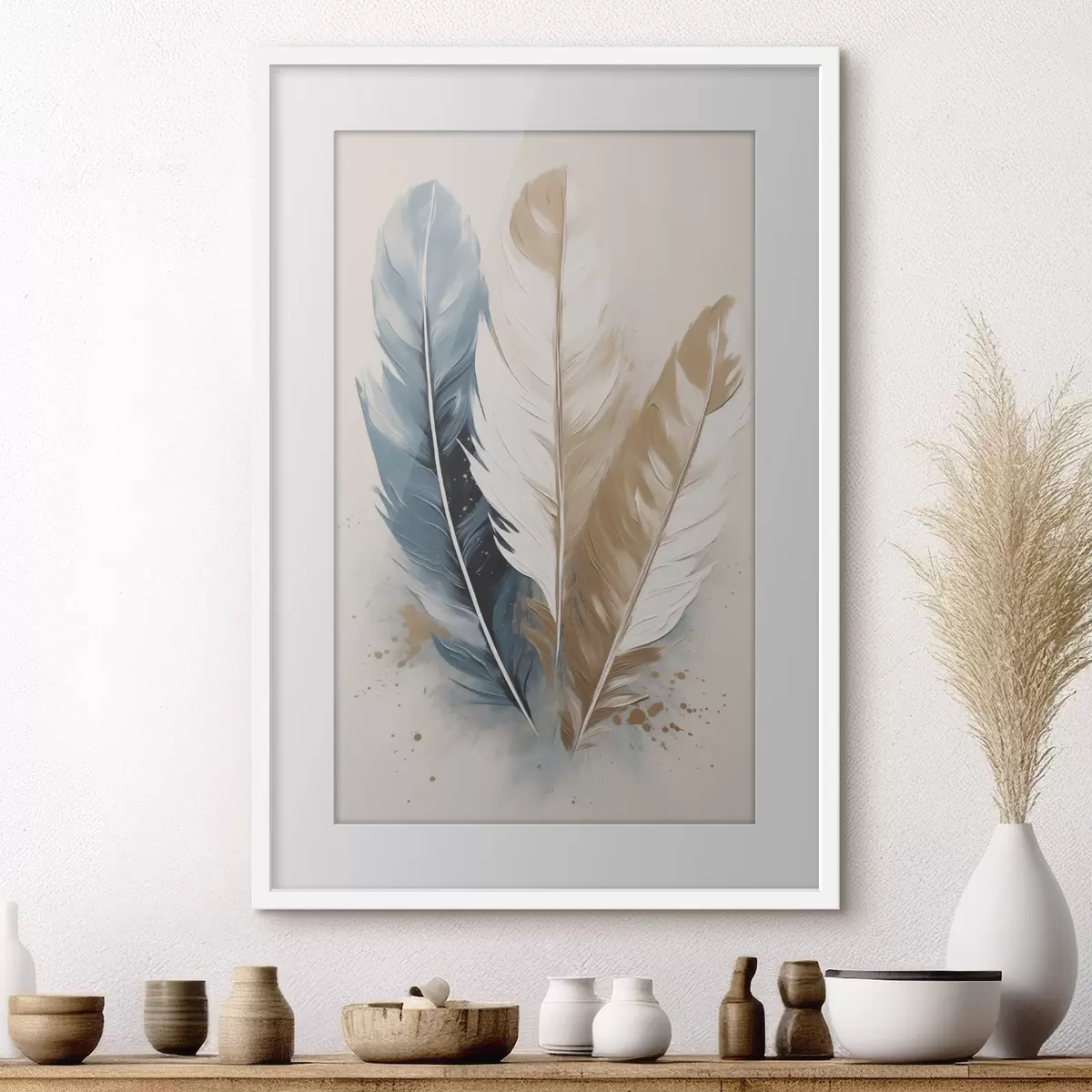 Poster Piume e vita f50193