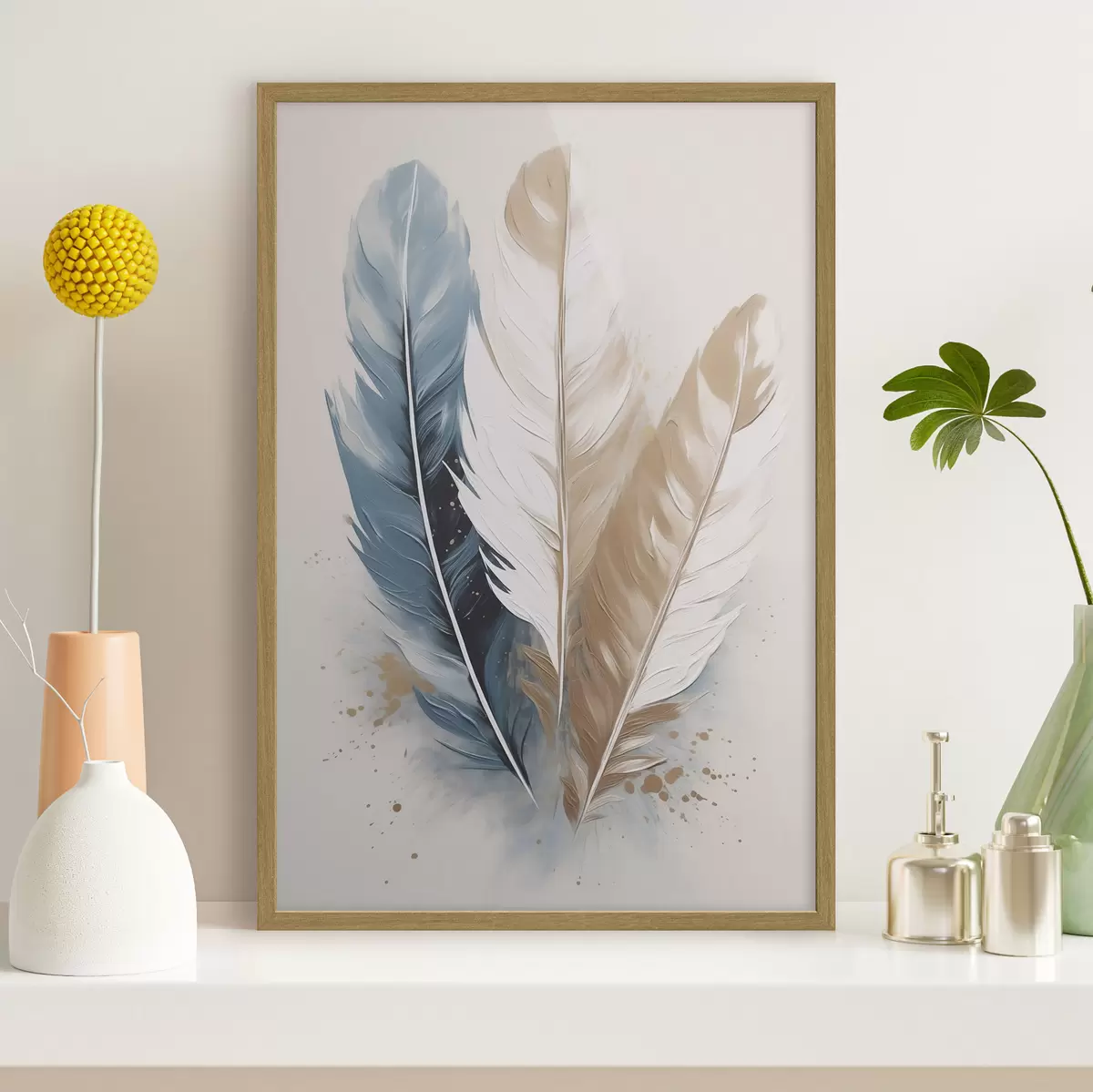 Poster Piume e vita f50193