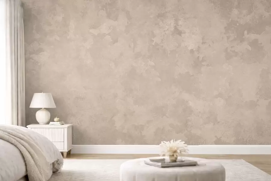 carta da parati Una calda tonalità beige mandorla con morbide sfumature naturali nr. w05814