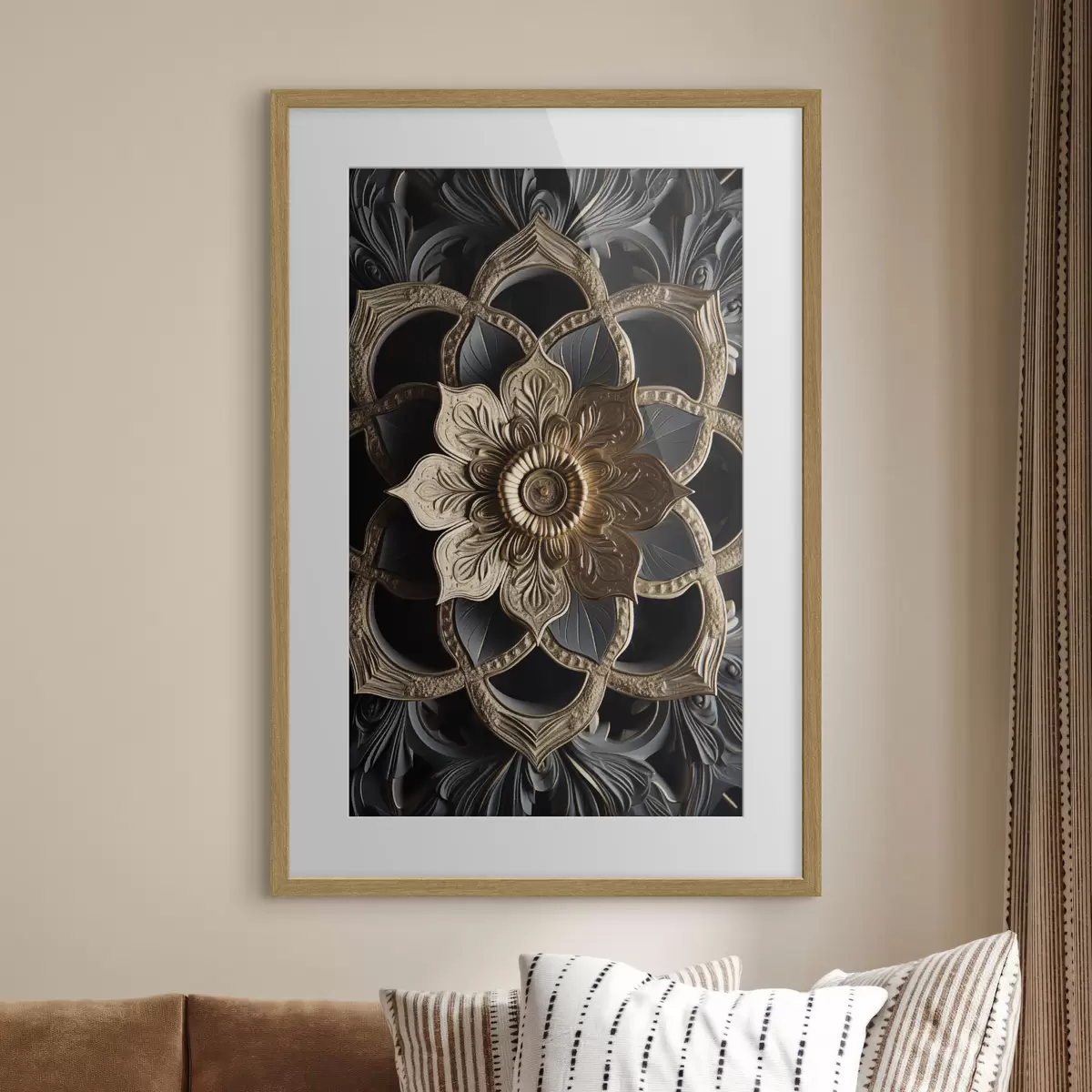 Poster Mandala orientale f50170