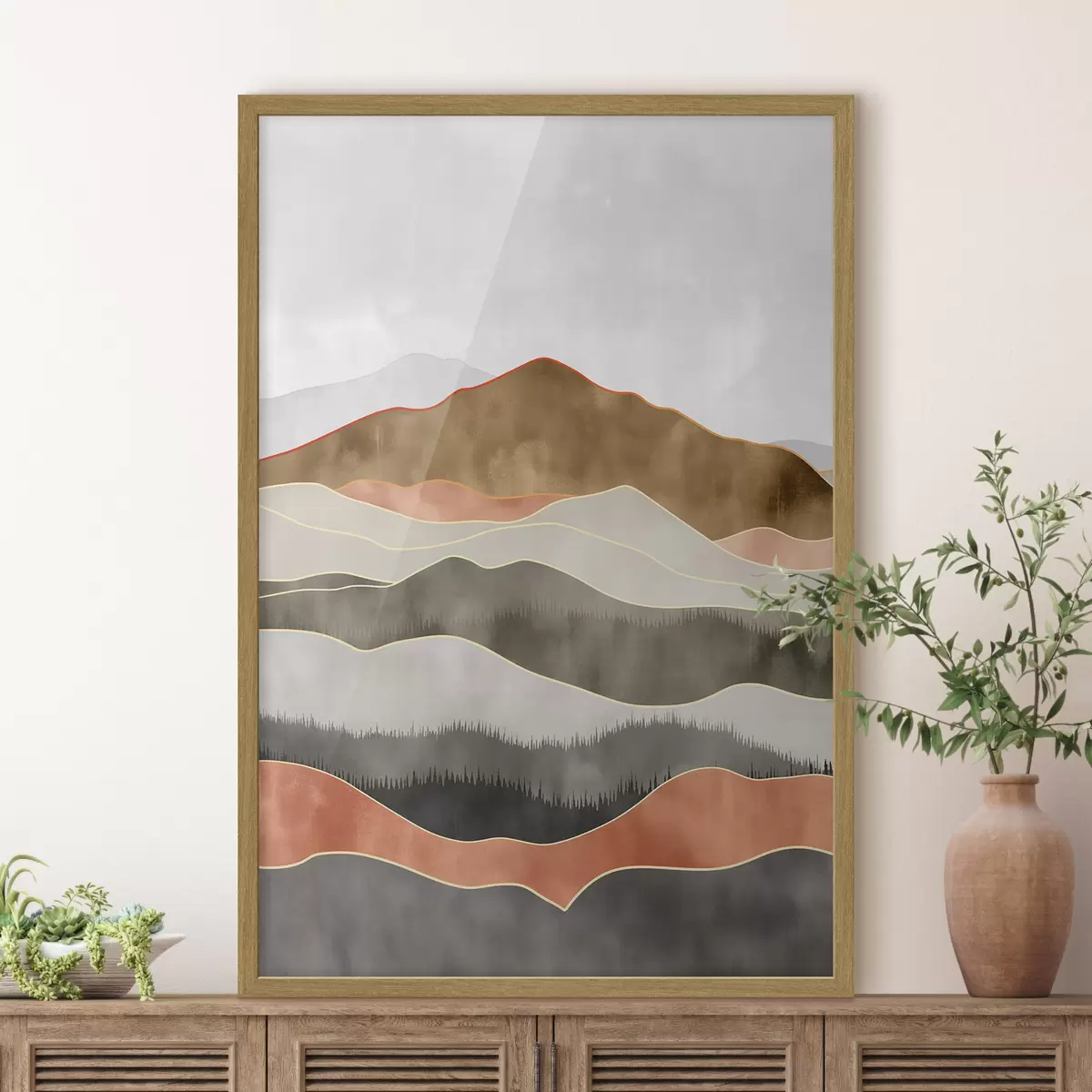 Poster Ardesia e dune f50171
