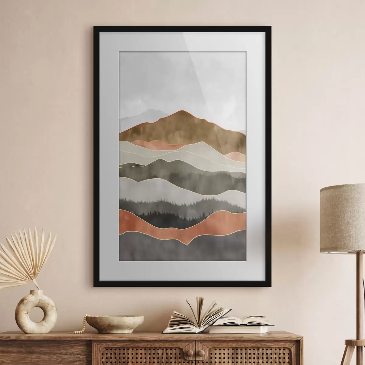 Poster Ardesia e dune f50171