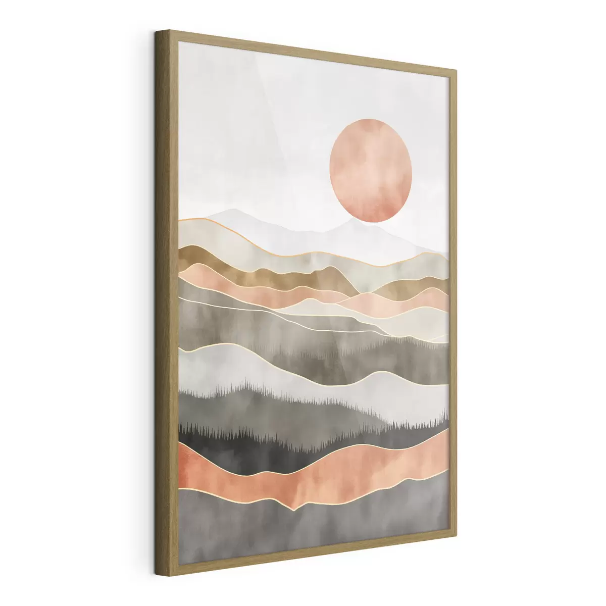 Poster Dune di terracotta f50172