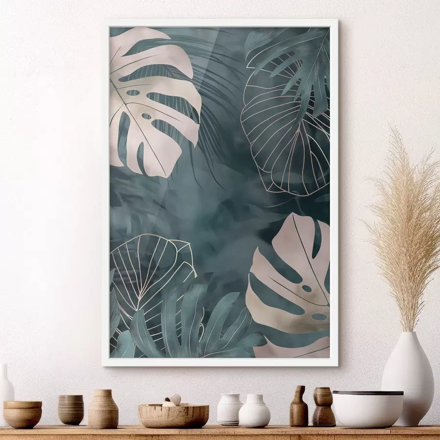 carta da parati Foglie di Monstera nr. f50177