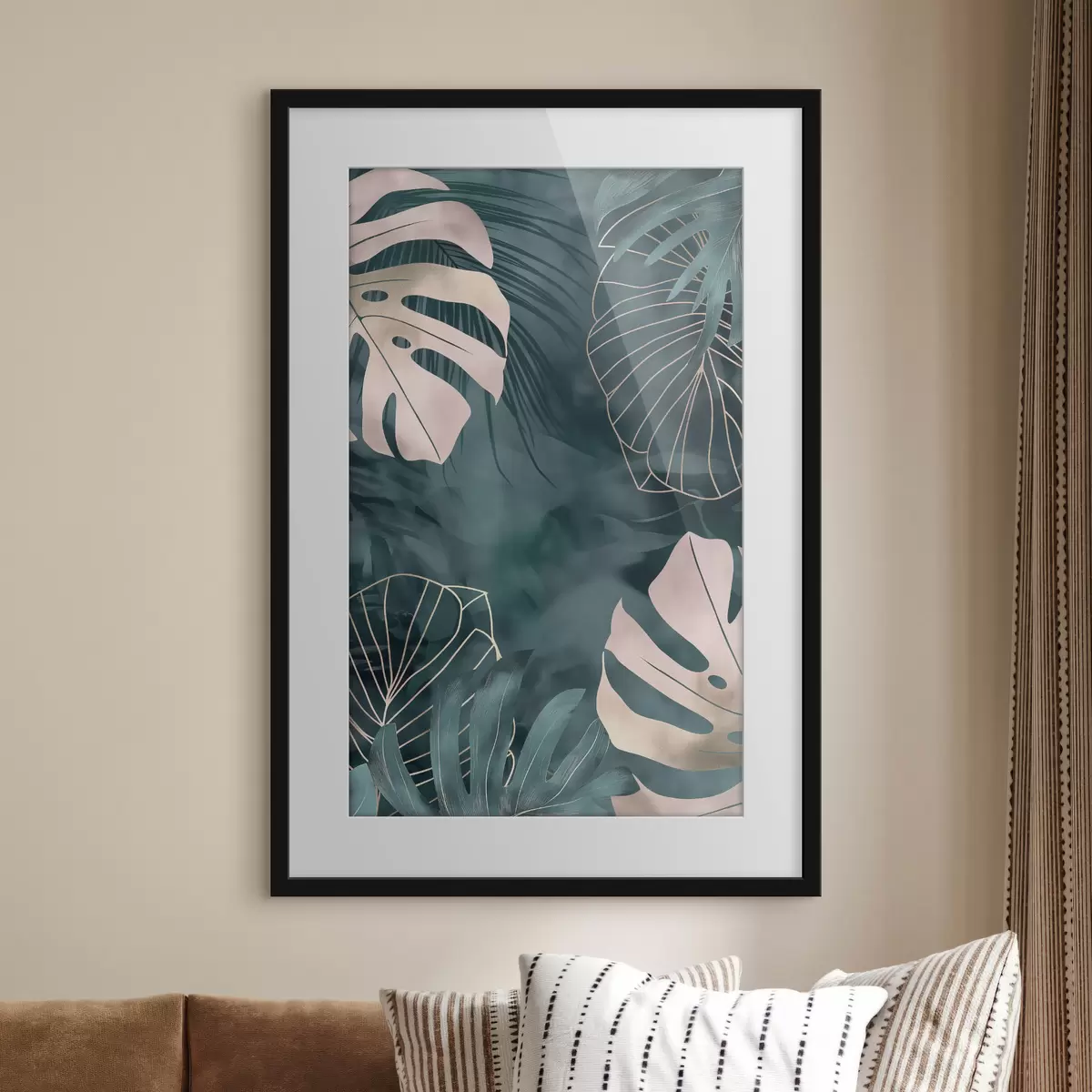 Poster Foglie di Monstera f50177
