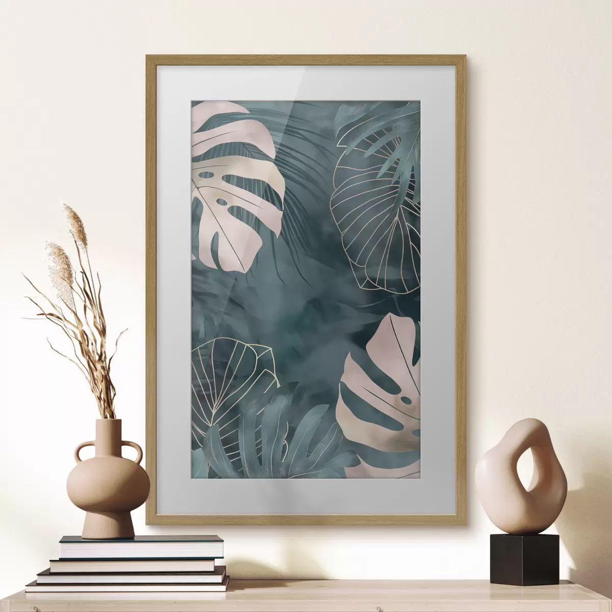 Poster Foglie di Monstera f50177