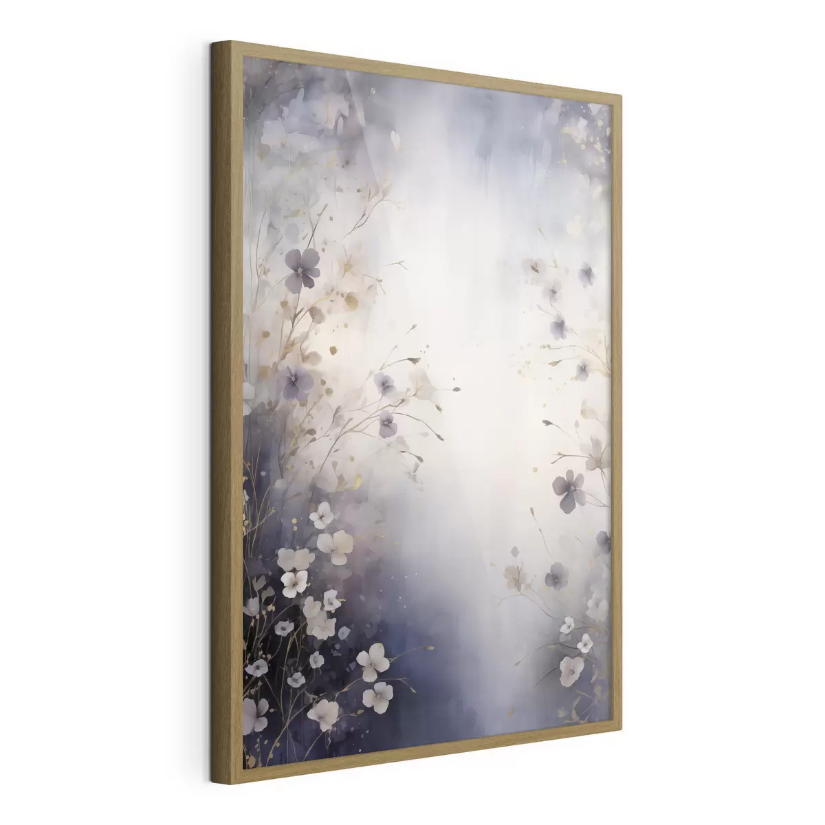 Poster Crepuscolo floreale f50179