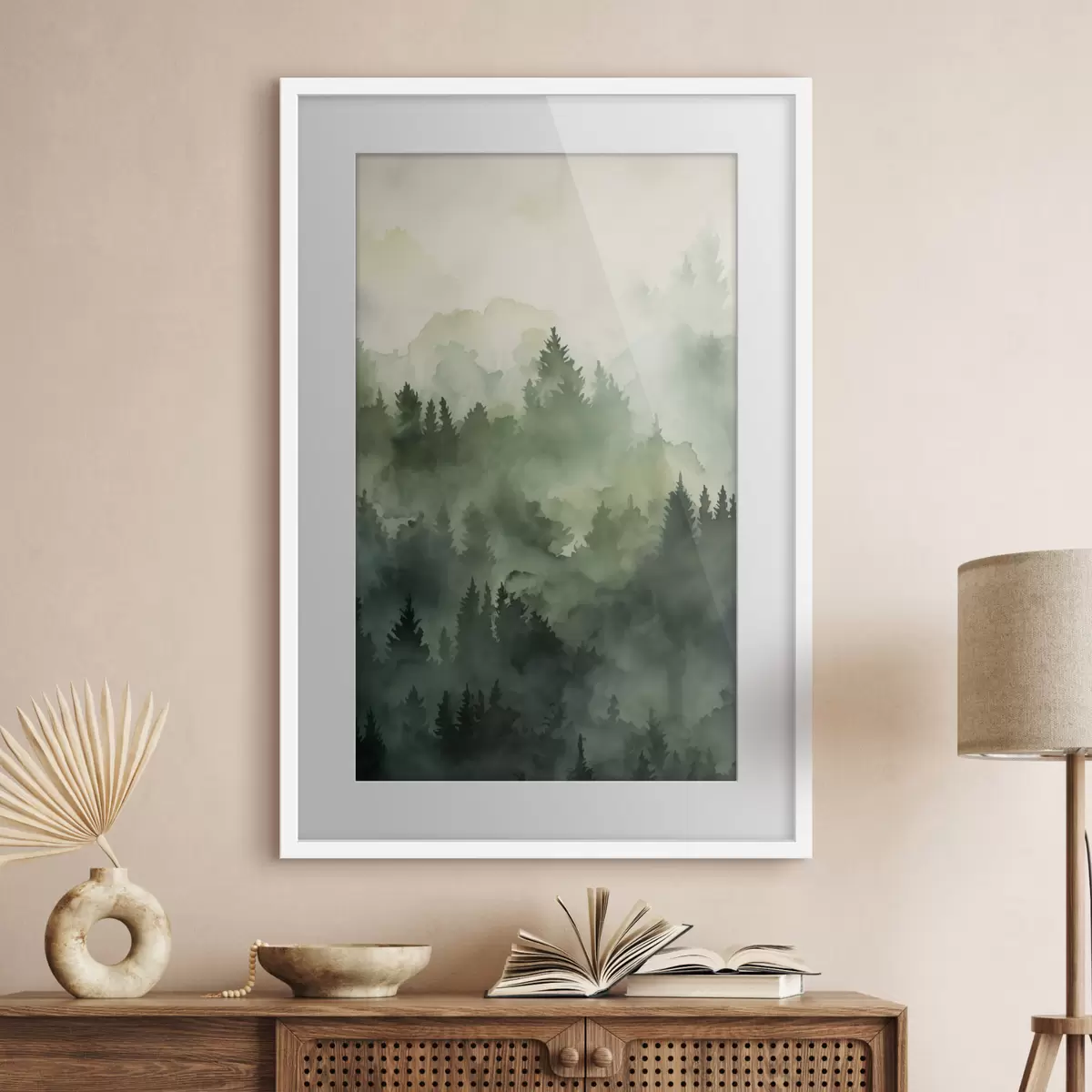 Poster Nebbia mattutina f50180