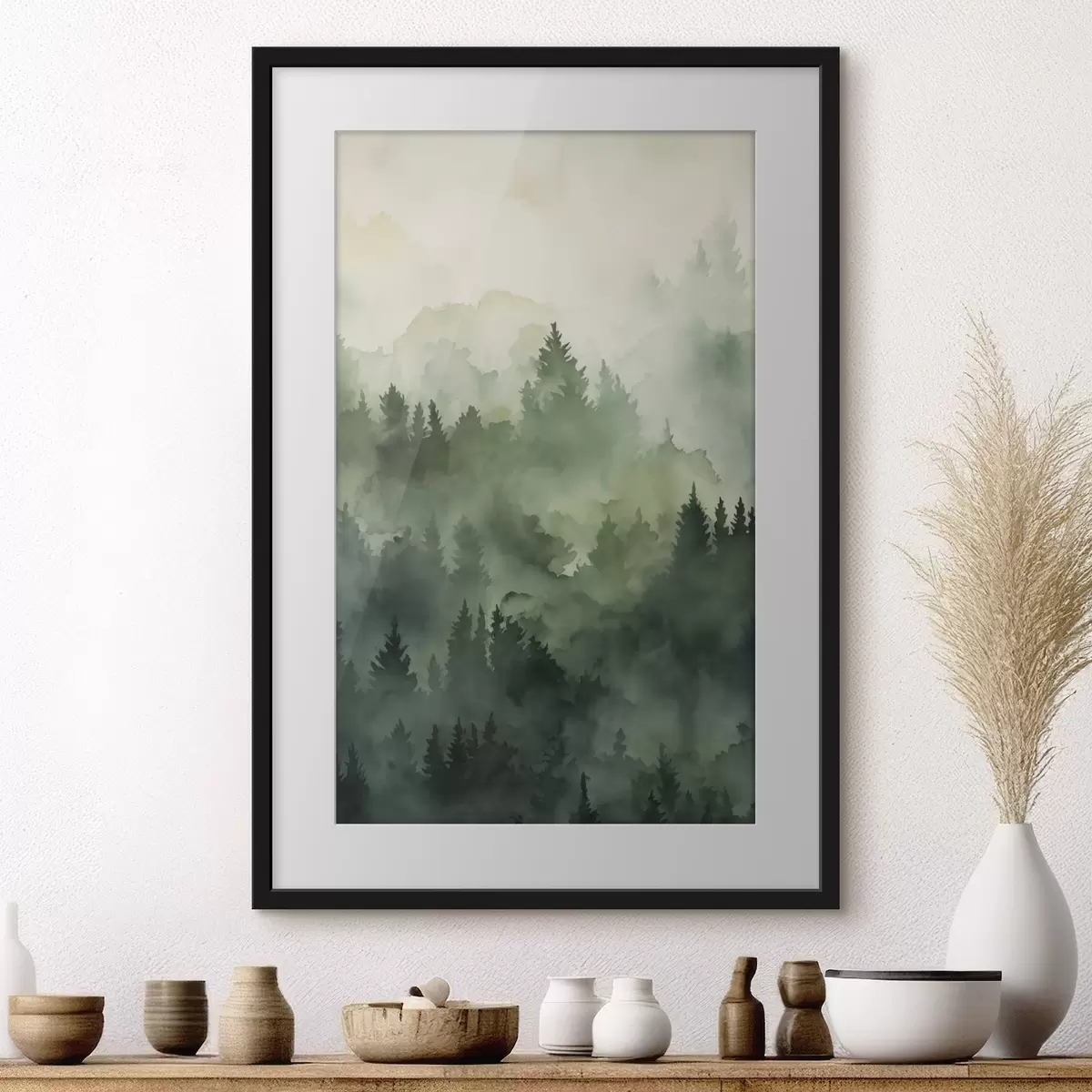 Poster Nebbia mattutina f50180