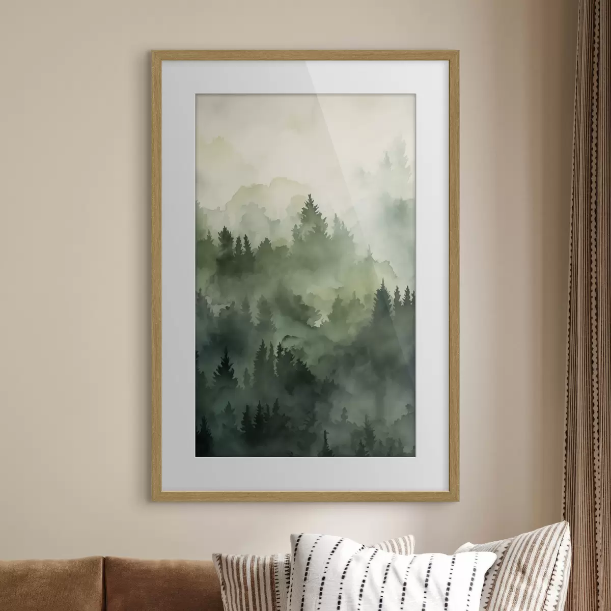Poster Nebbia mattutina f50180