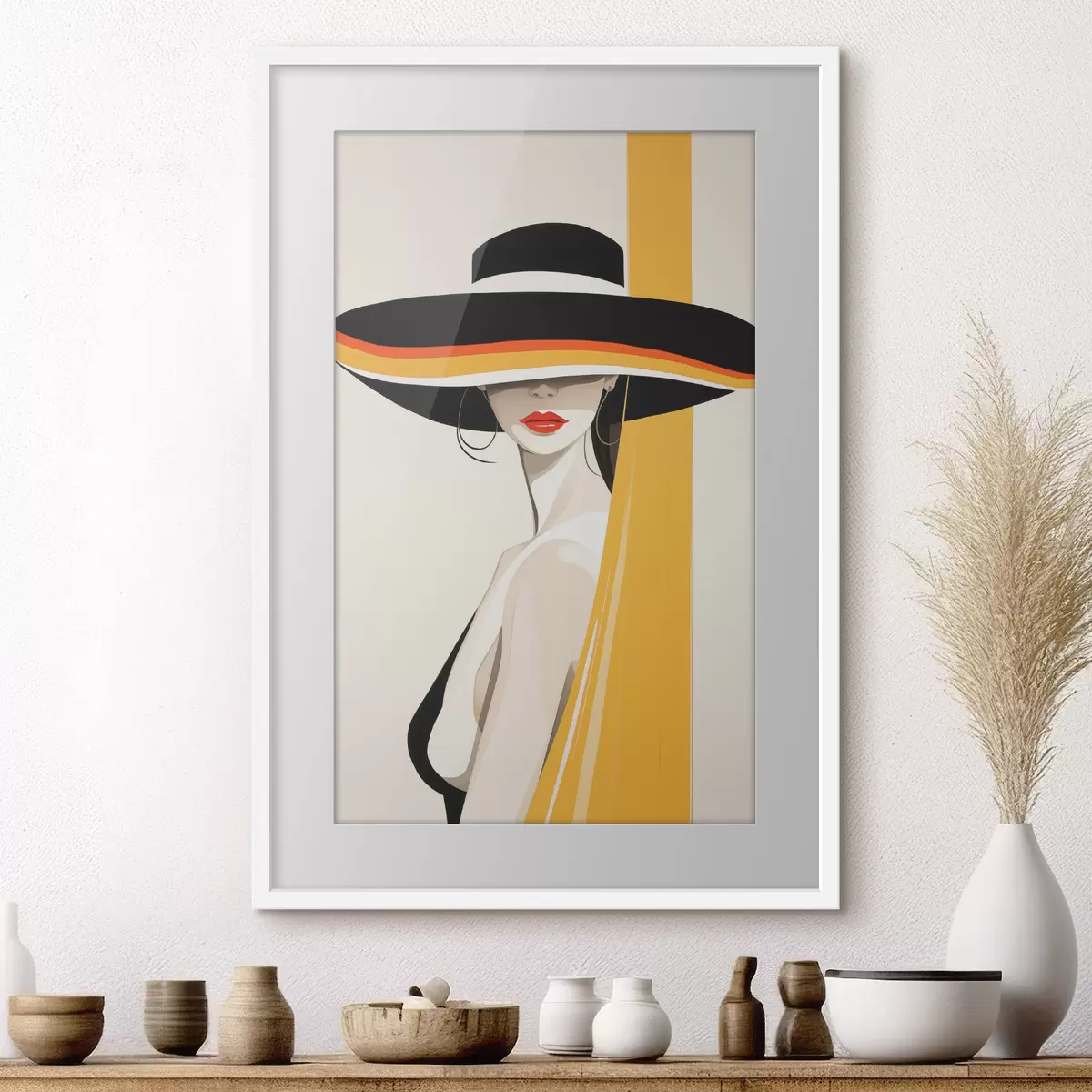 Poster Donna e eco f50236