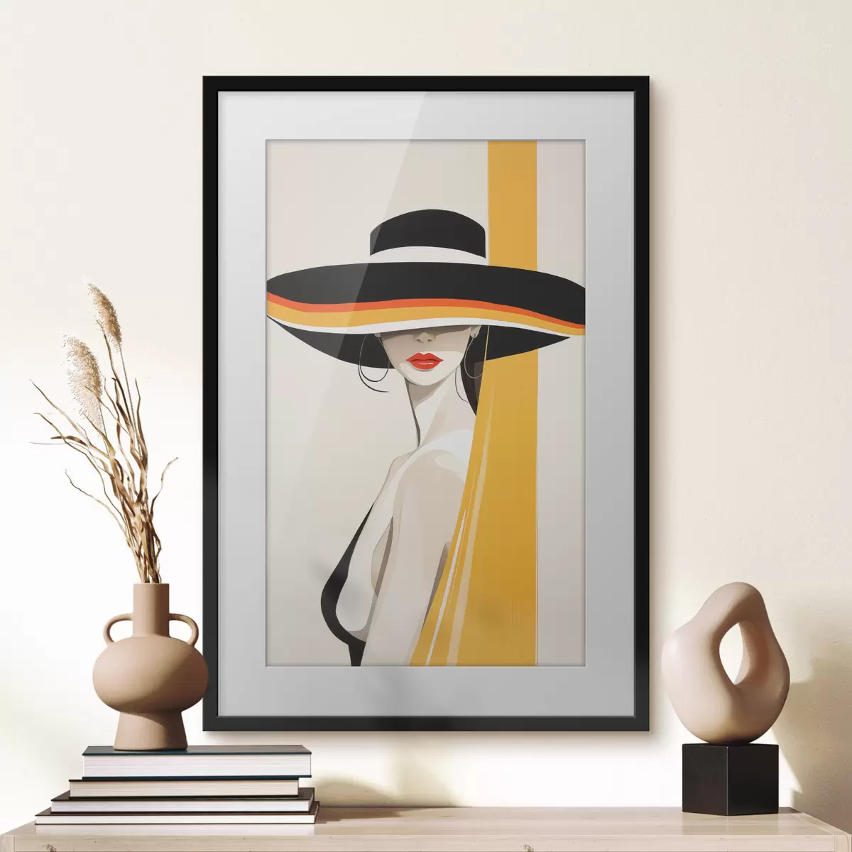 Poster Donna e eco f50236