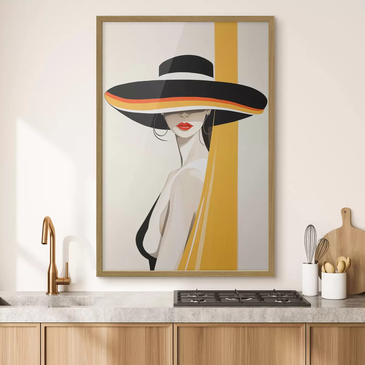 Poster Donna e eco f50236