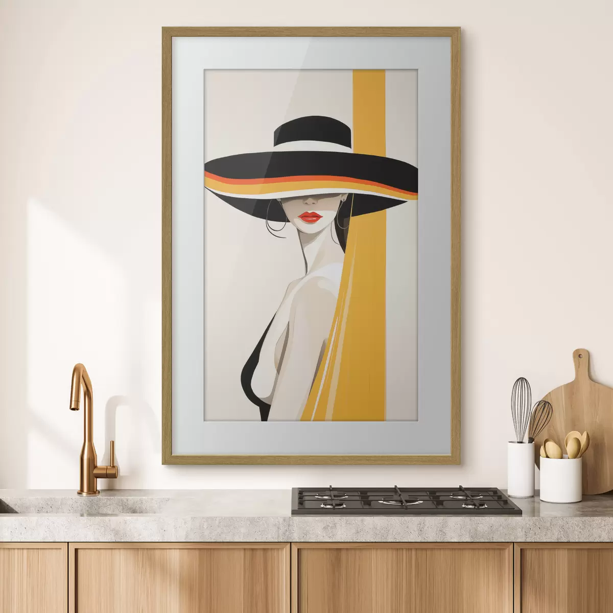 Poster Donna e eco f50236