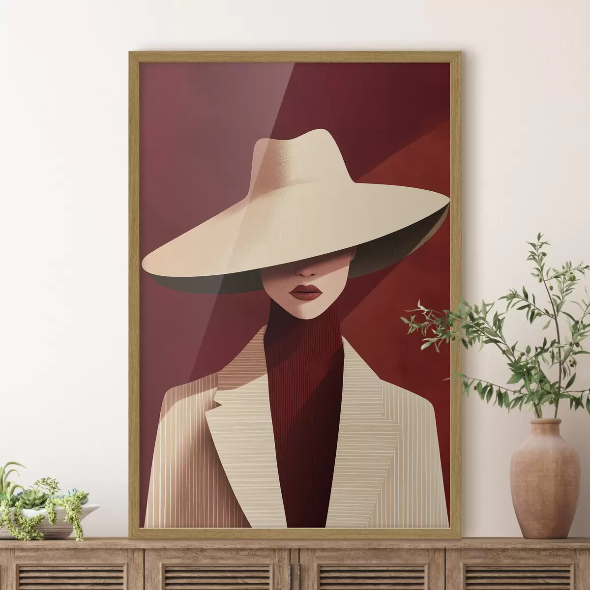 Poster Donna e slancio f50238
