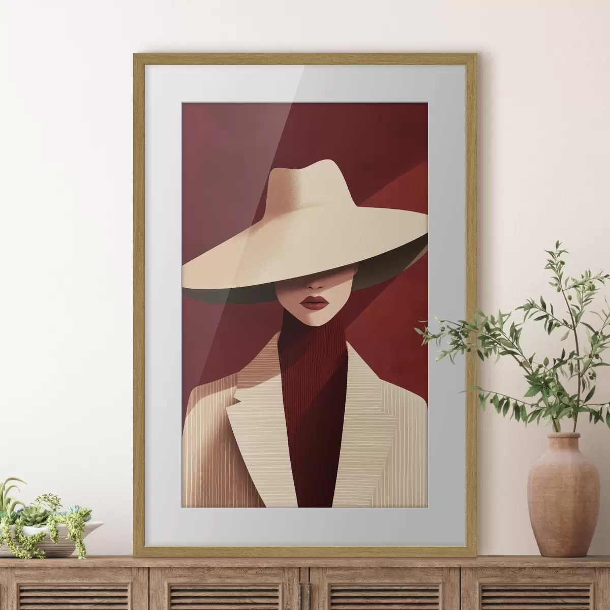 Poster Donna e slancio f50238