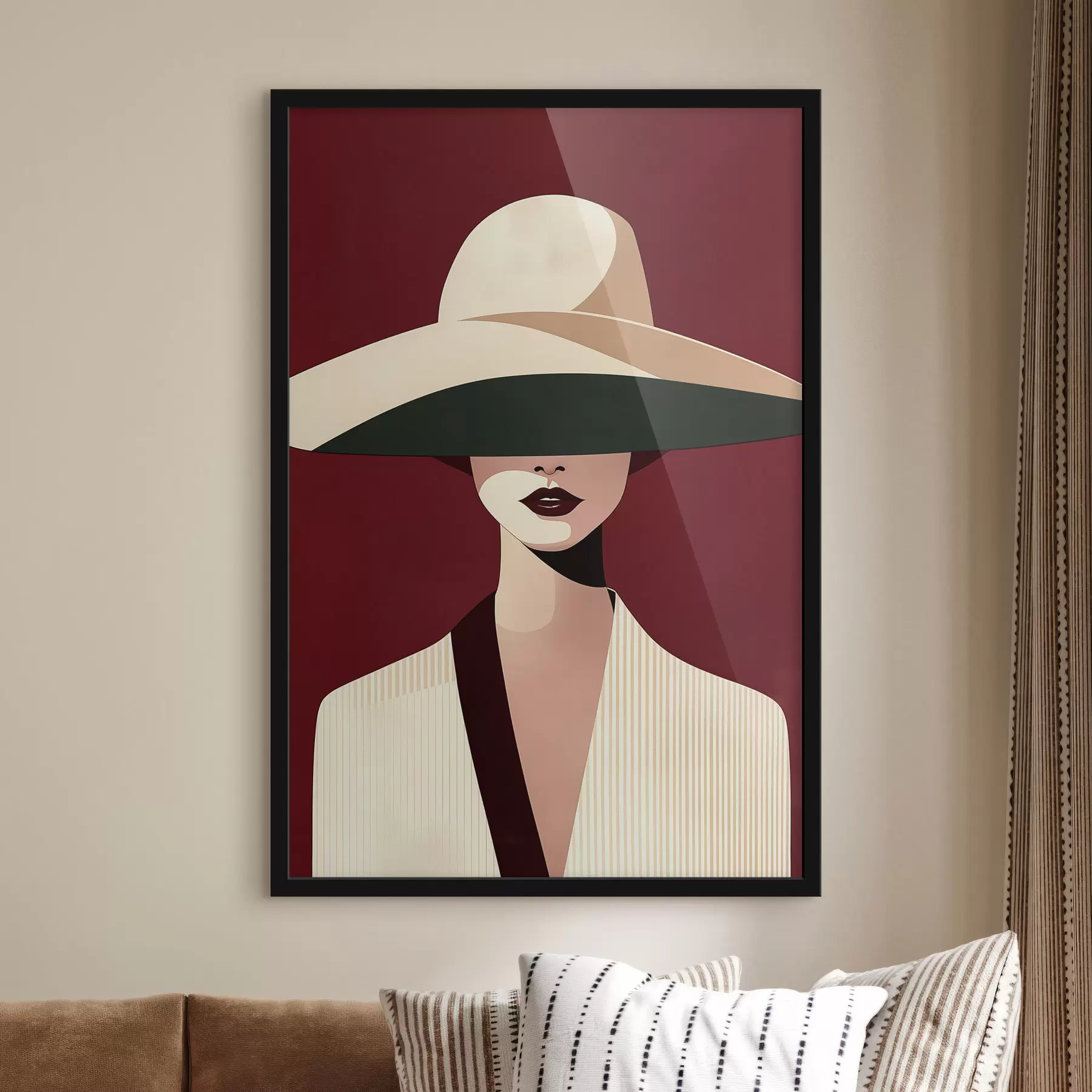carta da parati Donna e respiro nr. f50239