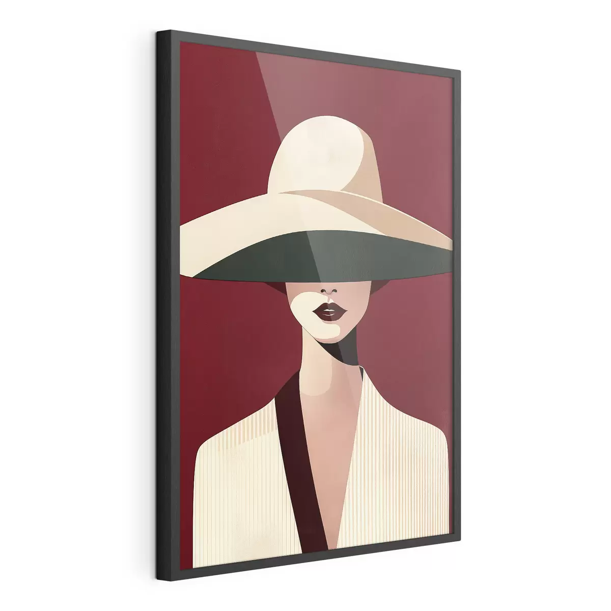 Poster Donna e respiro f50239