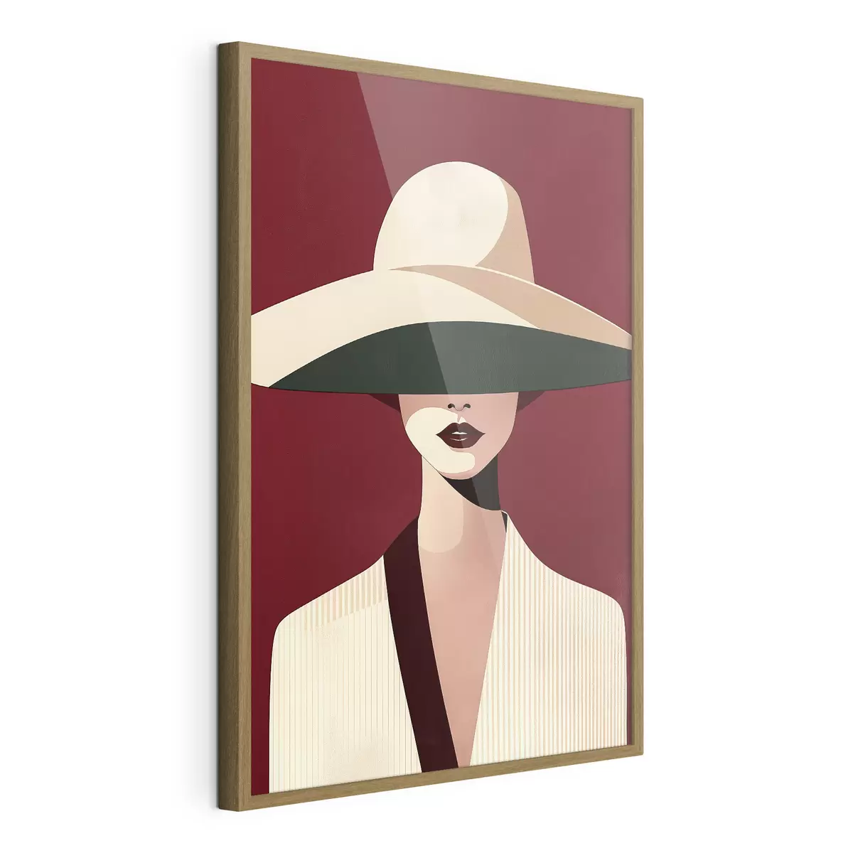 Poster Donna e respiro f50239