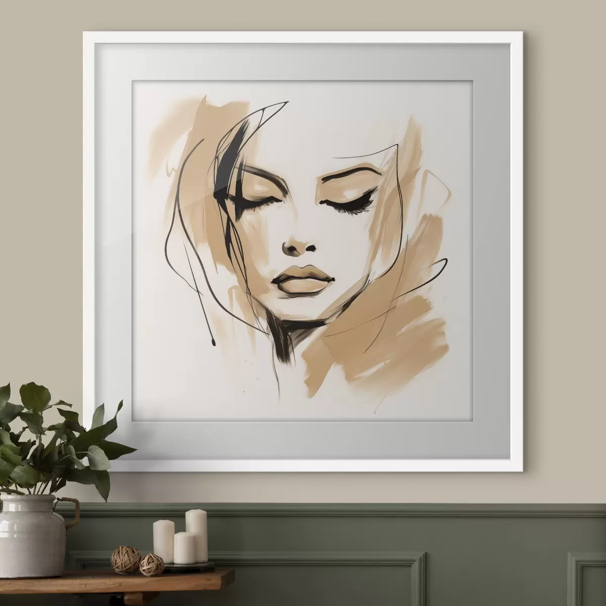Poster Respiro e colori f50242