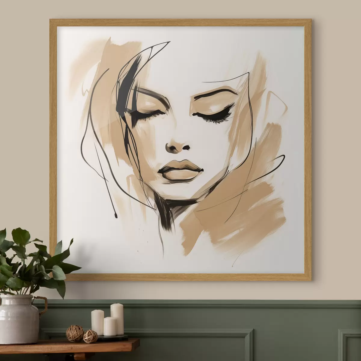 Poster Respiro e colori f50242