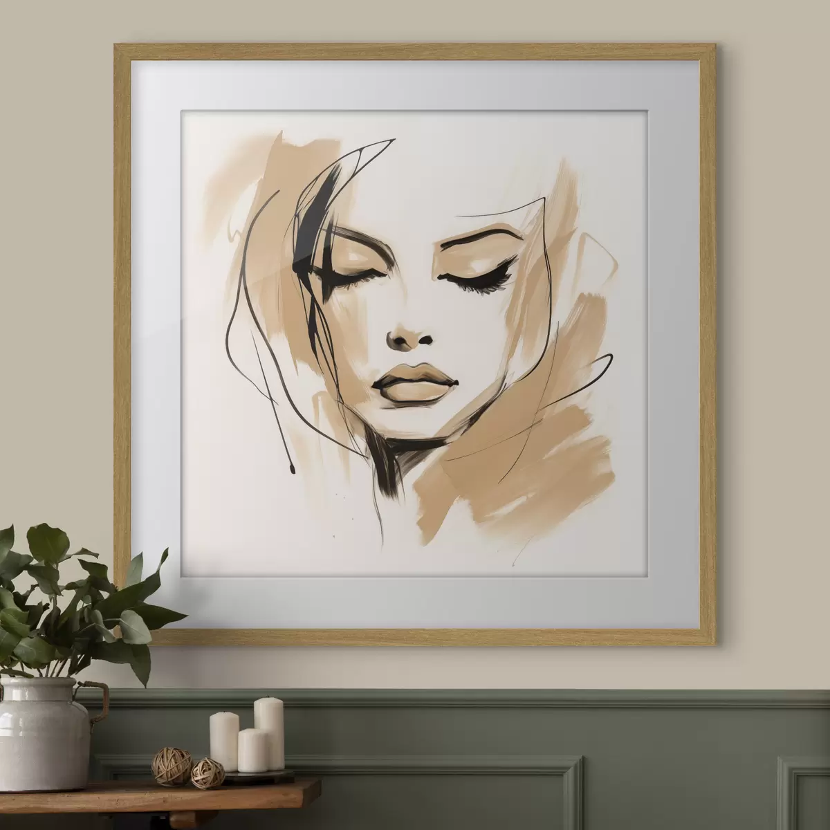 Poster Respiro e colori f50242