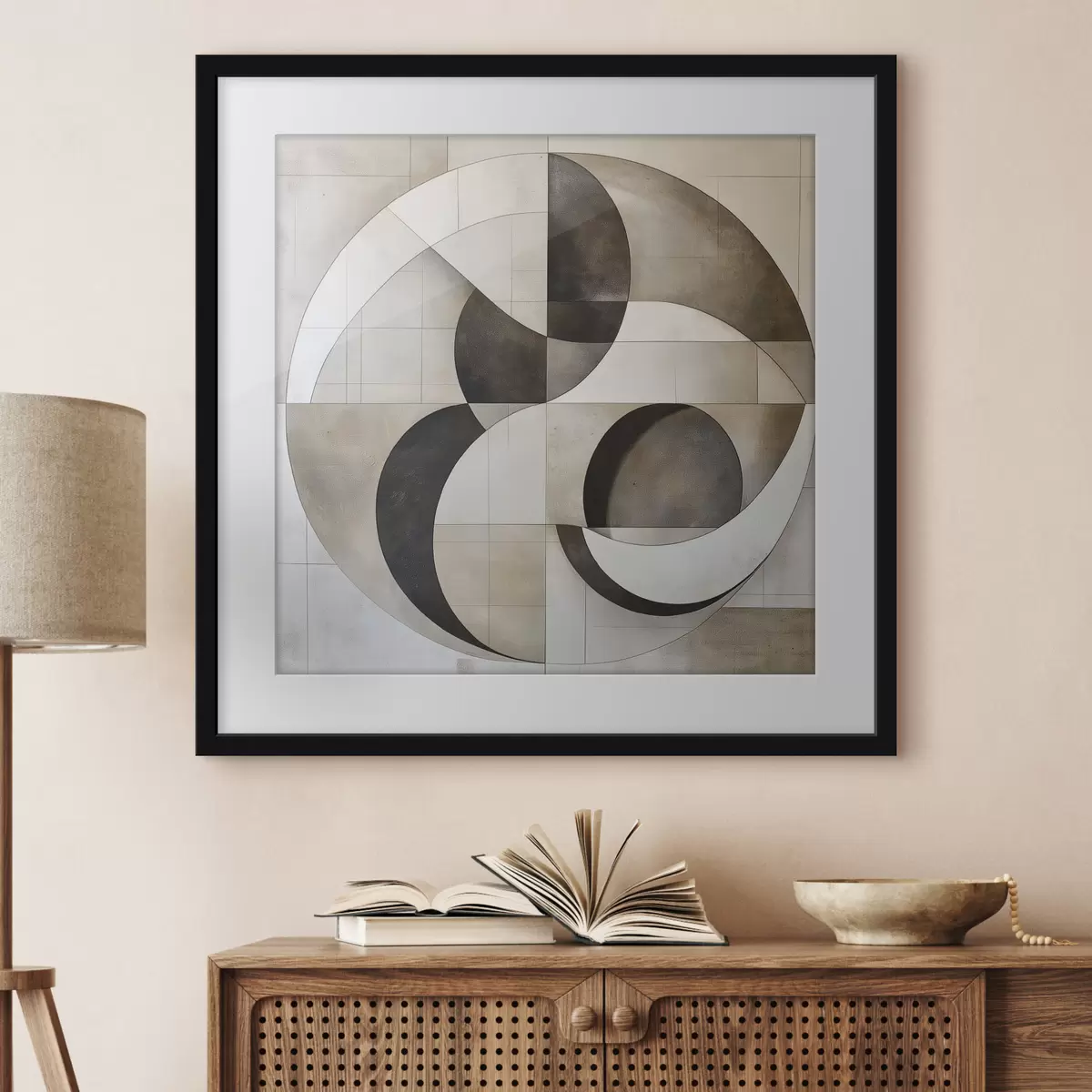 Poster Geometria e movimento f50245