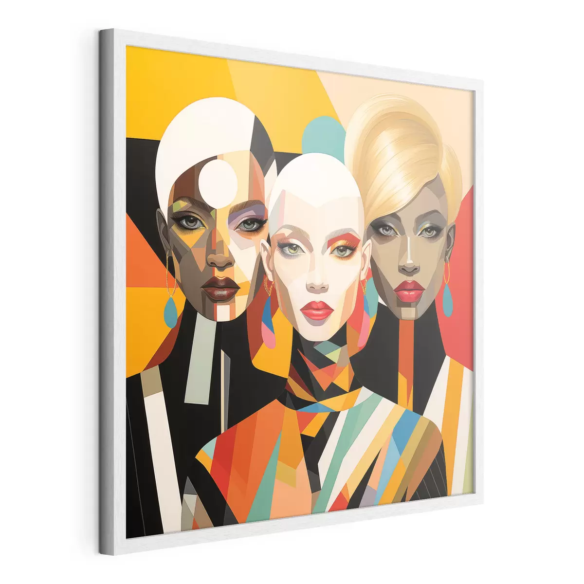 Poster Ritratti geometrici di donne f50254