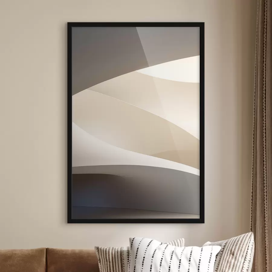 carta da parati Onde beige nr. f50280
