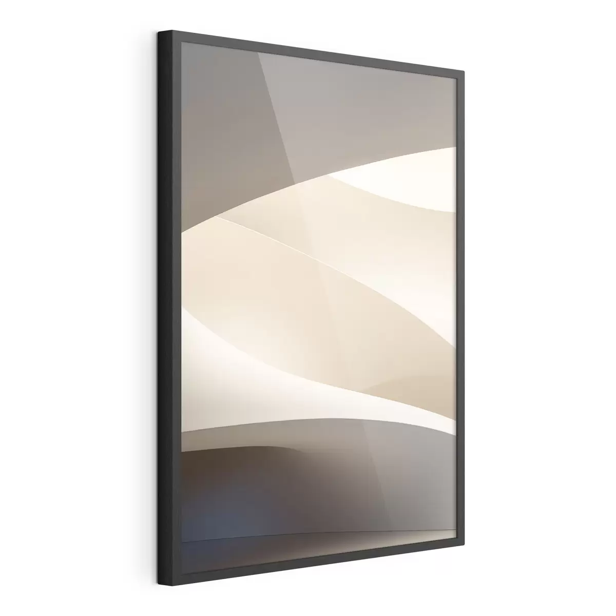 Poster Onde beige f50280